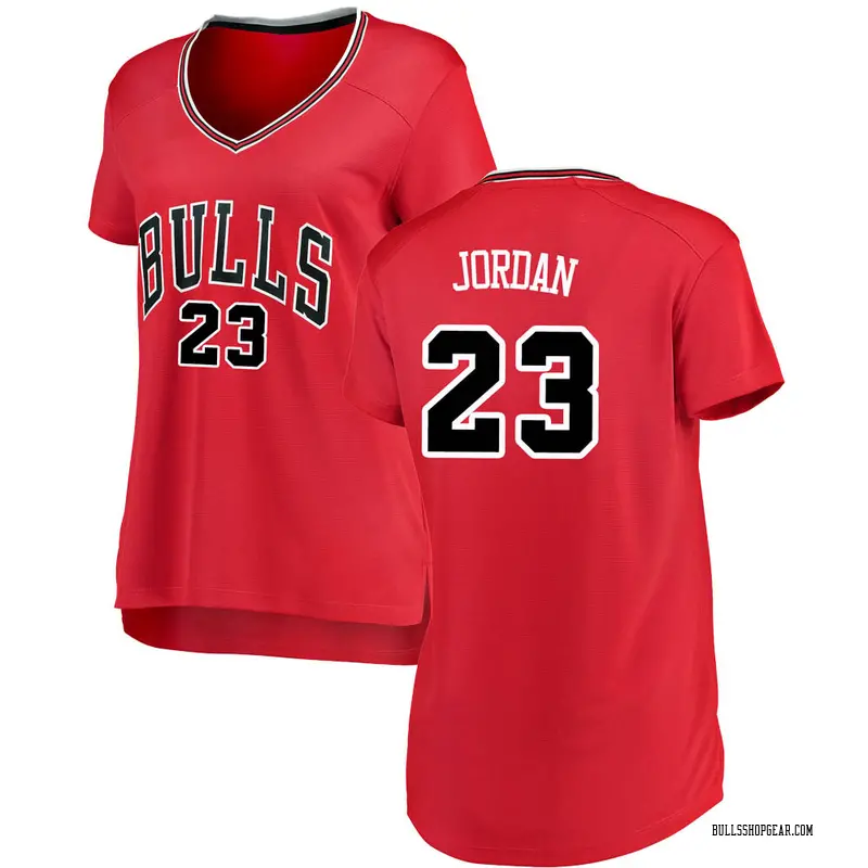 Women's Michael Jordan Chicago Bulls Nike Swingman Red Jersey