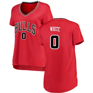 Nike Youth Chicago Bulls Coby White #0 Red Dri-Fit Icon Swingman