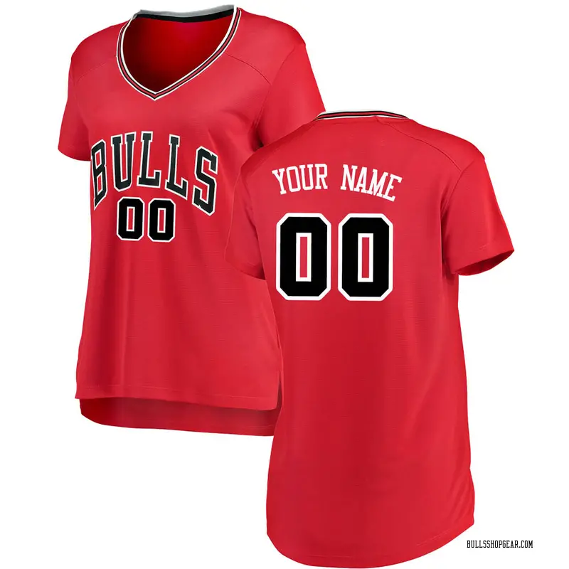 personalized bulls jersey