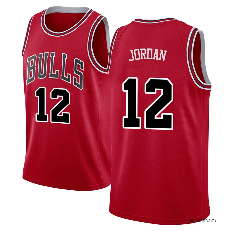 Nike Chicago Bulls Swingman Red Michael Jordan Jersey - Icon Edition ...