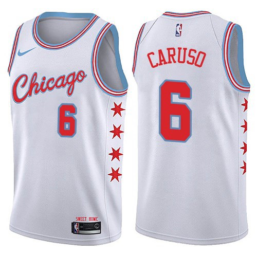 Chicago Bulls Swingman White Alex Caruso Jersey - City Edition - Men's